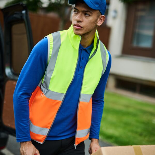 Regatta High Visibility Pro Full Zip Gilet Thumbnail