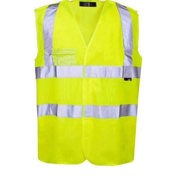 Hi Vis Yellow Pull Apart Vest Thumbnail