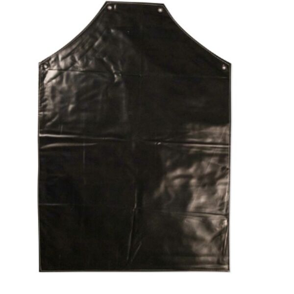 Medium Weight 48x36 Inches PVC Apron Black Thumbnail