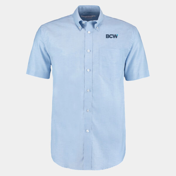 KK350 Men's Classic Fit Short Sleeve Oxford Shirt Thumbnail