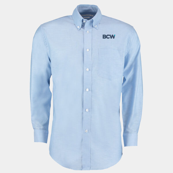 KK351 Men's Classic Fit Long Sleeve Oxford Shirt Thumbnail